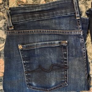 7 For All Mankind Dark Wash Jeans